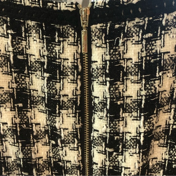 NWOT Karl Lagerfeld Paris Shift Sleeveless Tweed Dress Size 6 - Picture 7 of 8